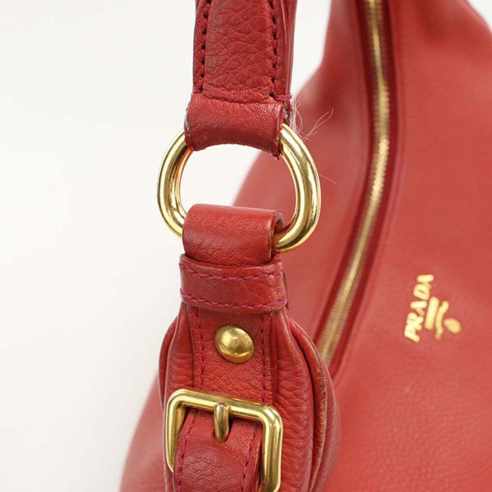 PRADA Red Shoulder Bag - Picture 5 of 8
